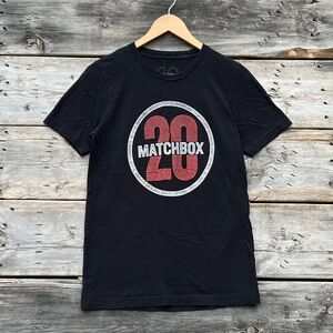 Matchbox 20 Black Cotton T-Shirt Size Small